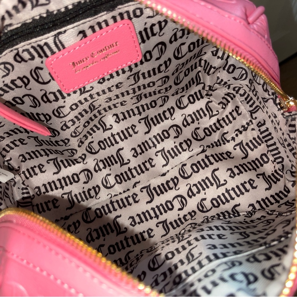 Juicy Couture Pink Satchel and Pouch Set - Picture 13 of 14